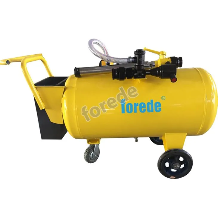 Mobiele schuimeenheid voor brandbestrijding