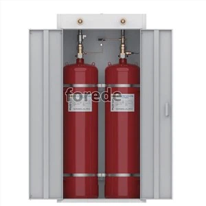 150l dubbel kabinet Fm200/hfc-227ea gasbrandblussysteem
