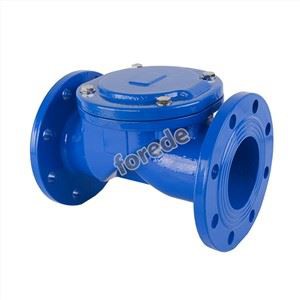 Flexibele schijfterugslagklep met flens