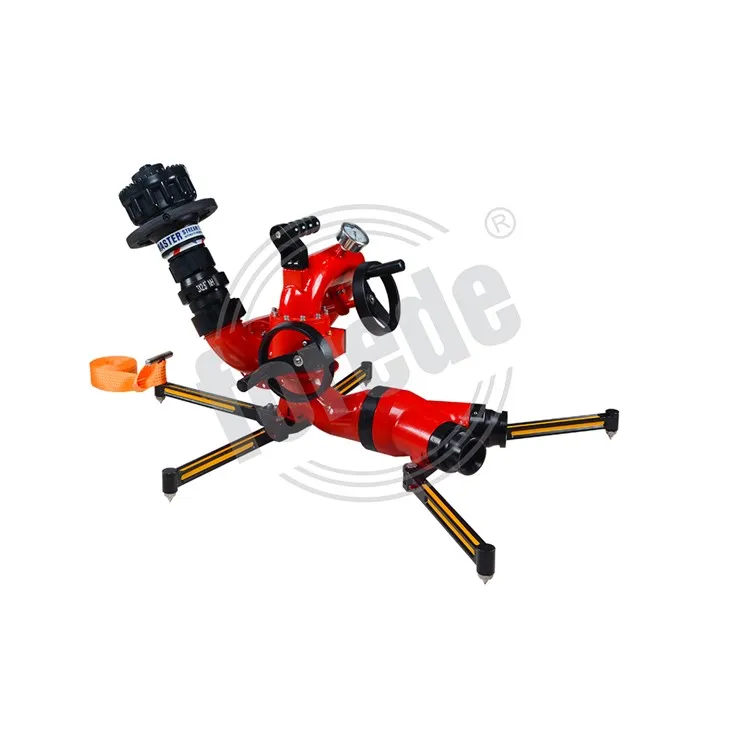 Double Handwheel Portable Fire Monitor