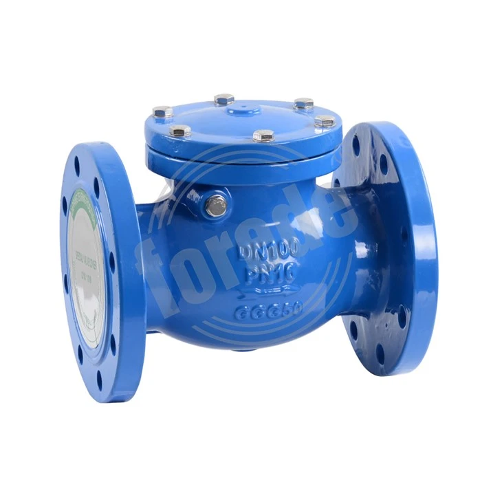Flange End Swing Check Valve For Fire Safety