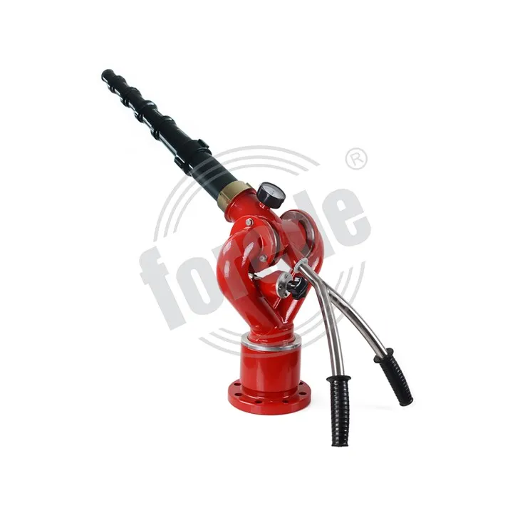 Stainless Steel Fire Monitor With Tiller Control