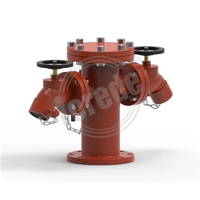 Brandkraan met 2*2,5" BS336