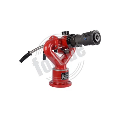 Helmstokbediening Vuurwaterkanon